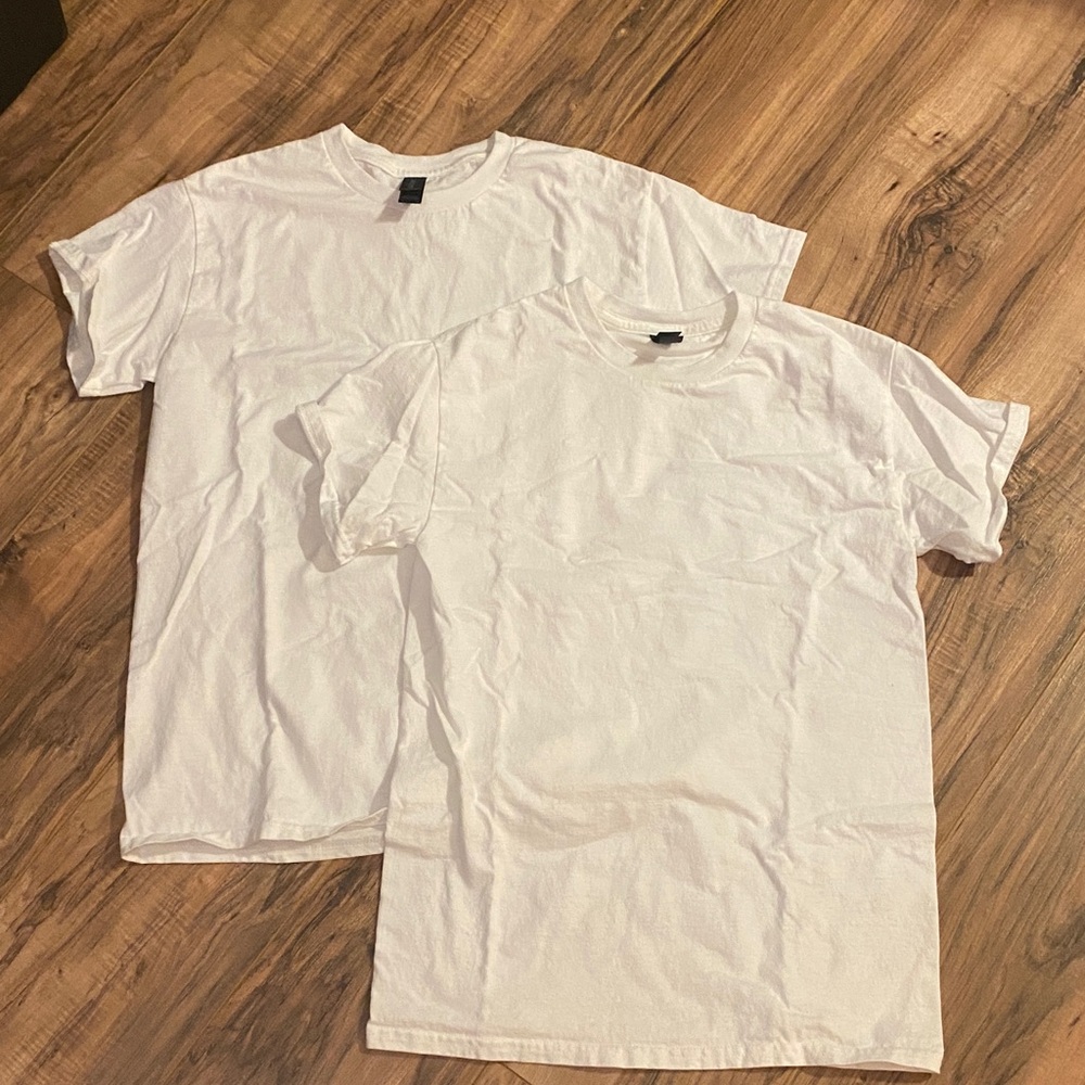 2 Pack Classic White Unisex T-Shirt